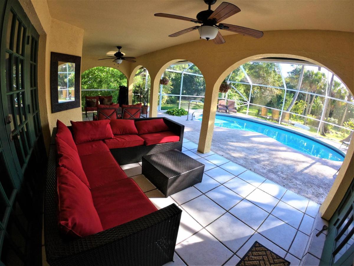 Jupiter Waterfalls - Newly Updated - Tiki Hut, Fire Pit, Kitchen, Pool Heater And More Exterior foto